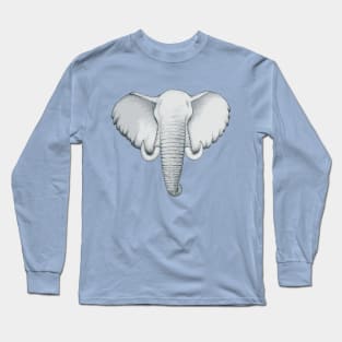 The Great White Elephant Long Sleeve T-Shirt